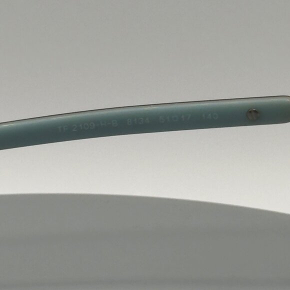 Tiffany & Co. Eyeglasses Frames Only TF 2109-H-B 8134 51-17-140 Brown Italy READ - Picture 8 of 9